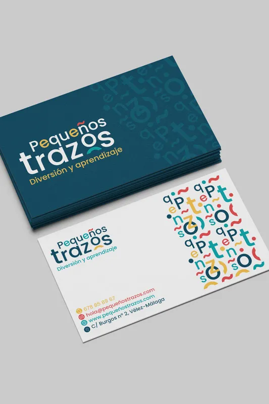 Tarjetas de visita de Pequeños Trazos