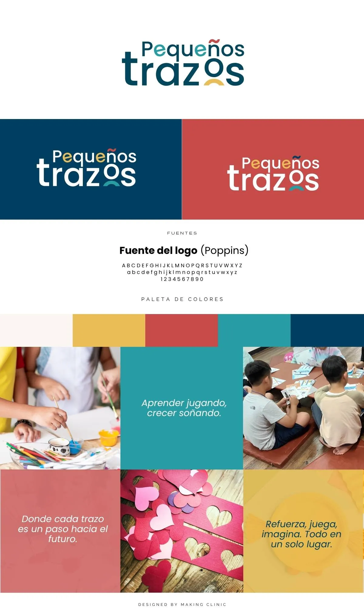 Hoja de estilo de la identidad de Pequeños Trazos